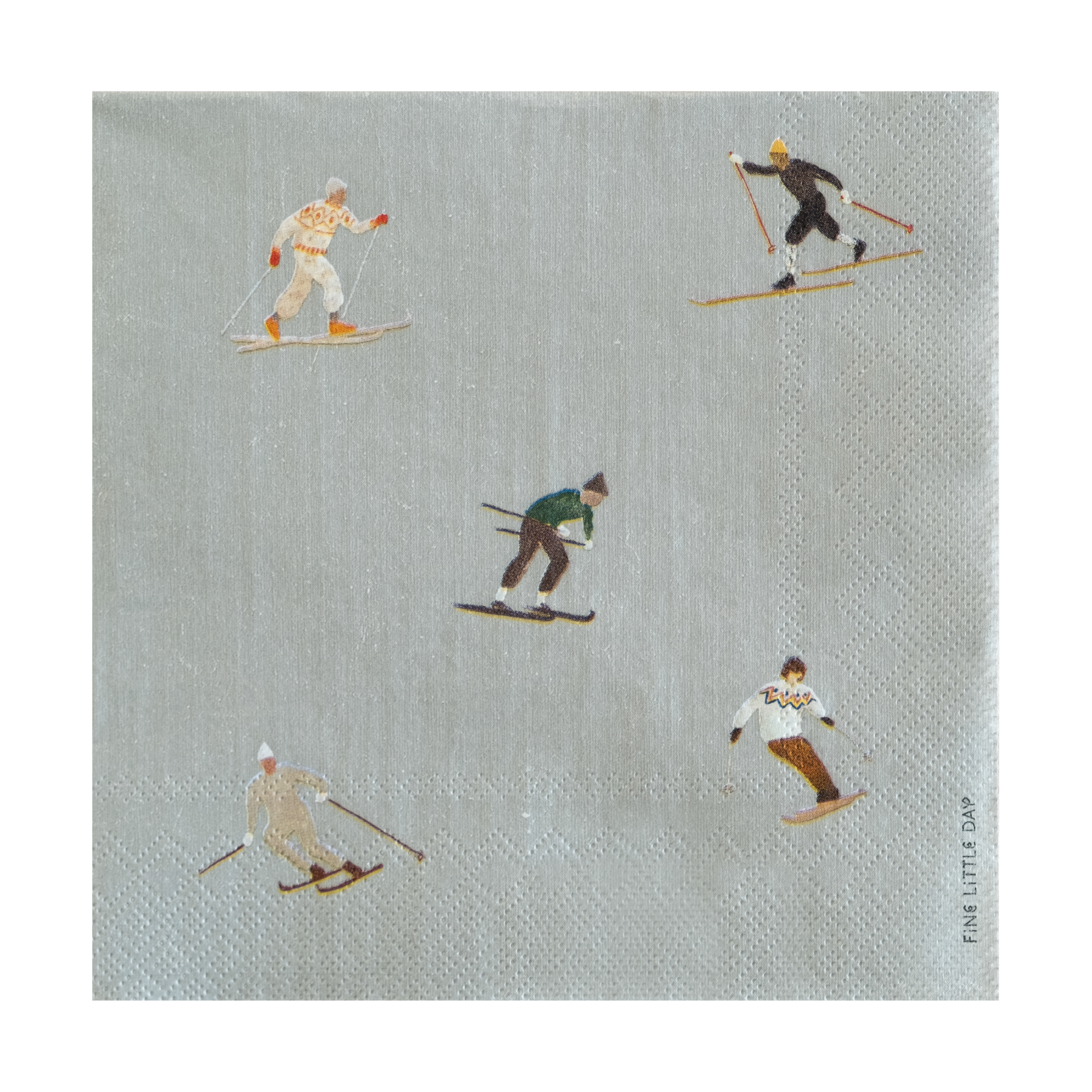 Fine Little Day | ファインリトルデイ からのSkiers ナプキン