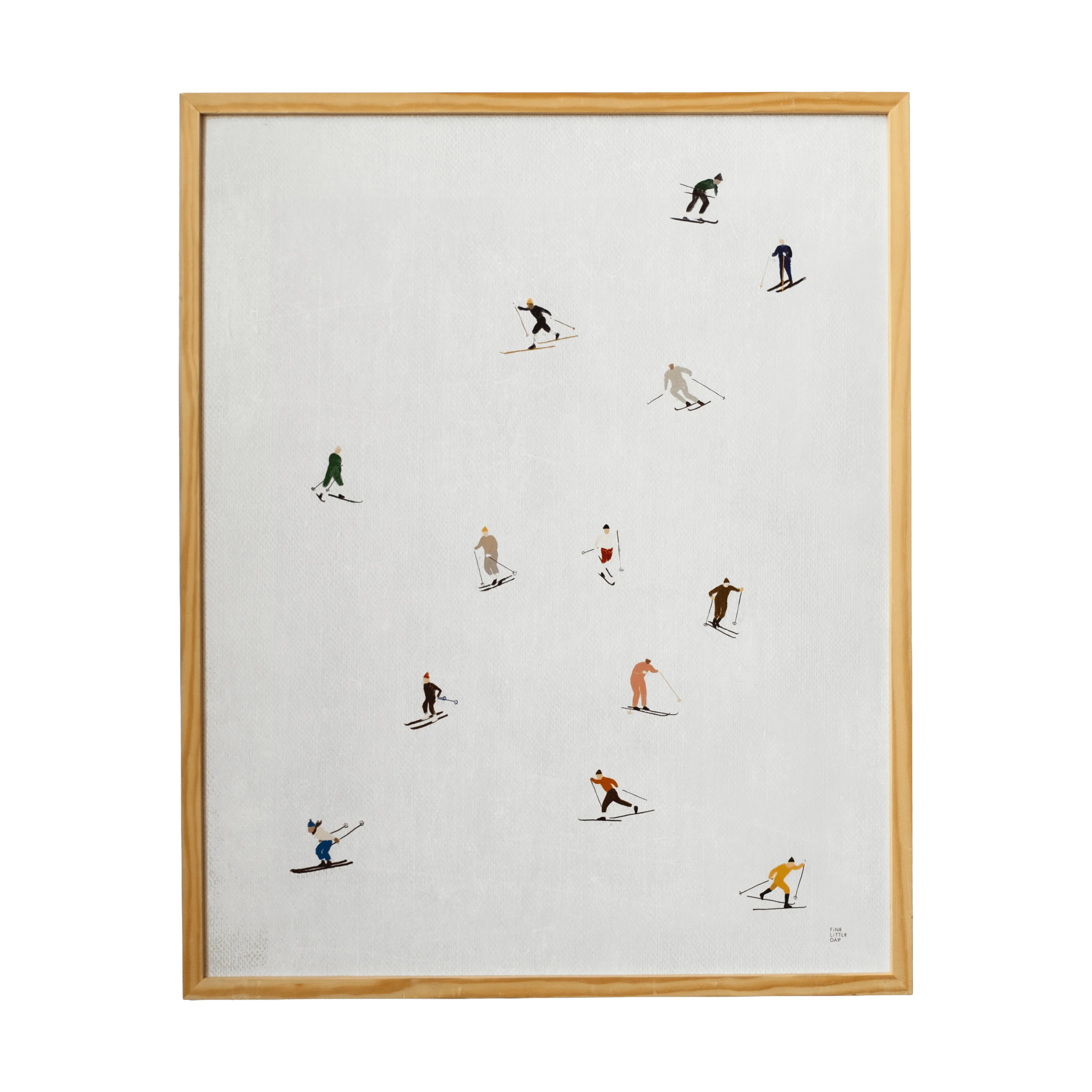 Fine Little Day | ファインリトルデイ からのSkiers ポスター 40x50