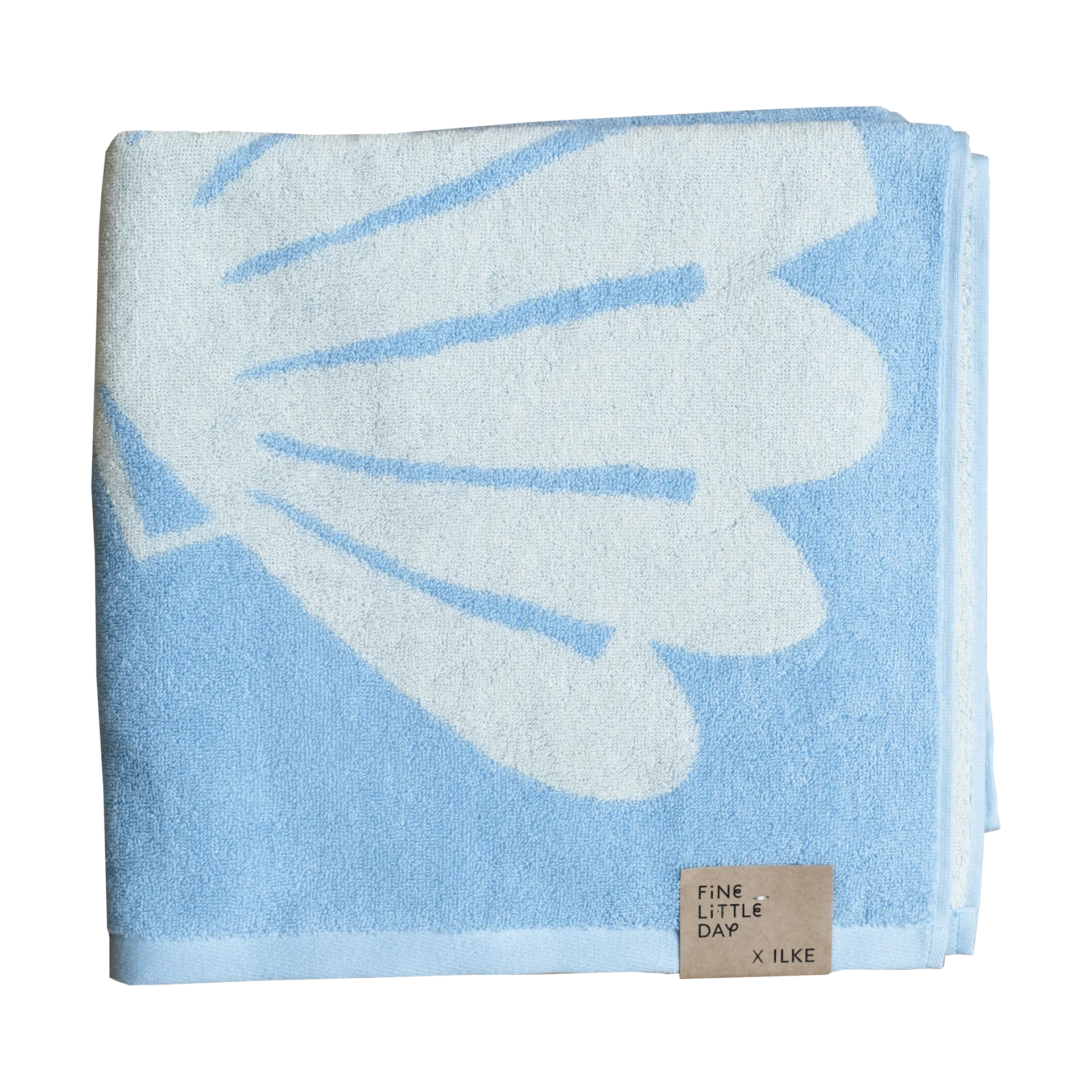 Snäcka バスタオル 70x140 cm, Blue Fine Little Day | ファインリトルデイ