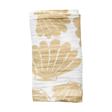 Snäcka muslin スロー 120x120 cm - Sand - Fine Little Day | ファインリトルデイ