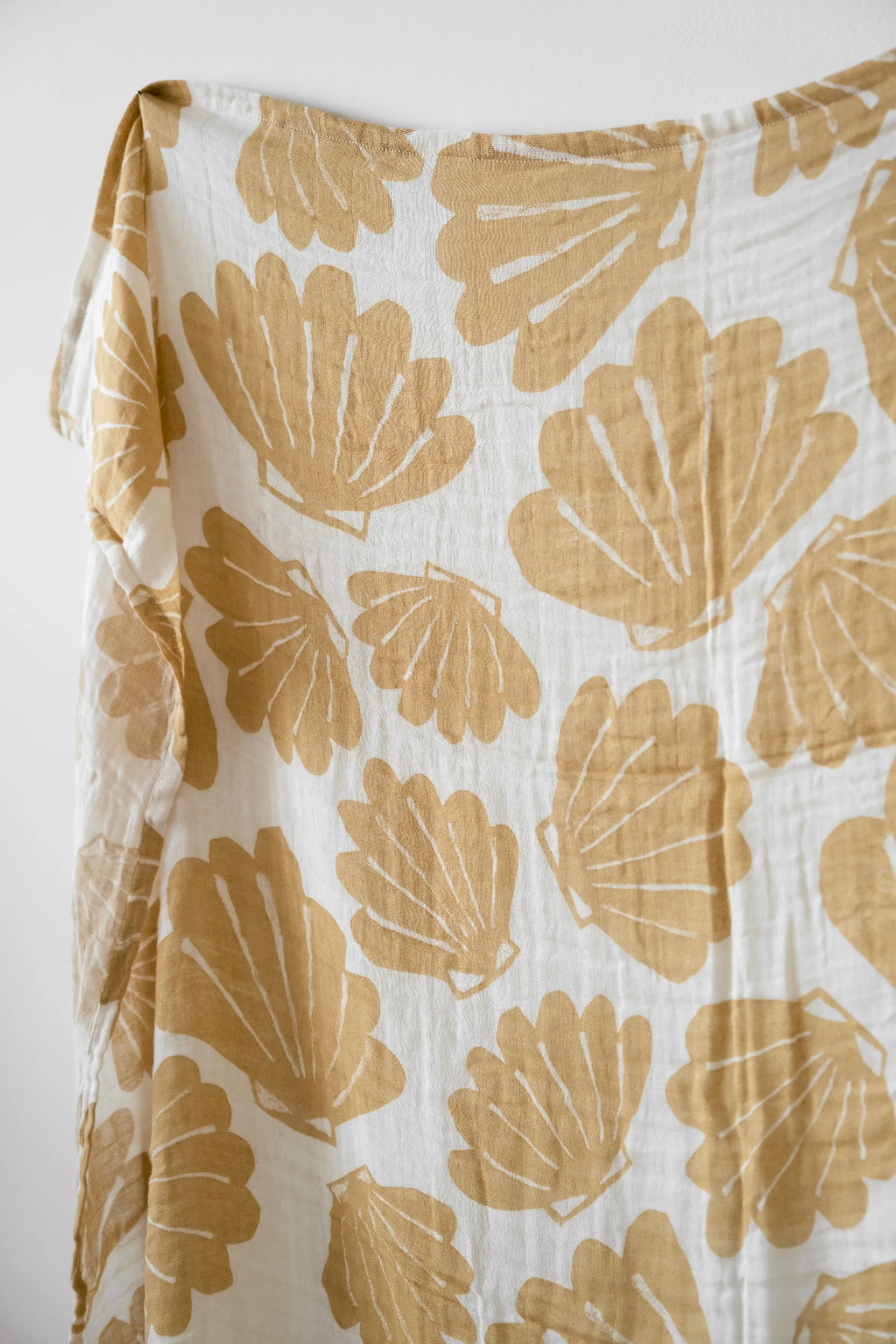 Snäcka muslin スロー 120x120 cm, Sand Fine Little Day | ファインリトルデイ