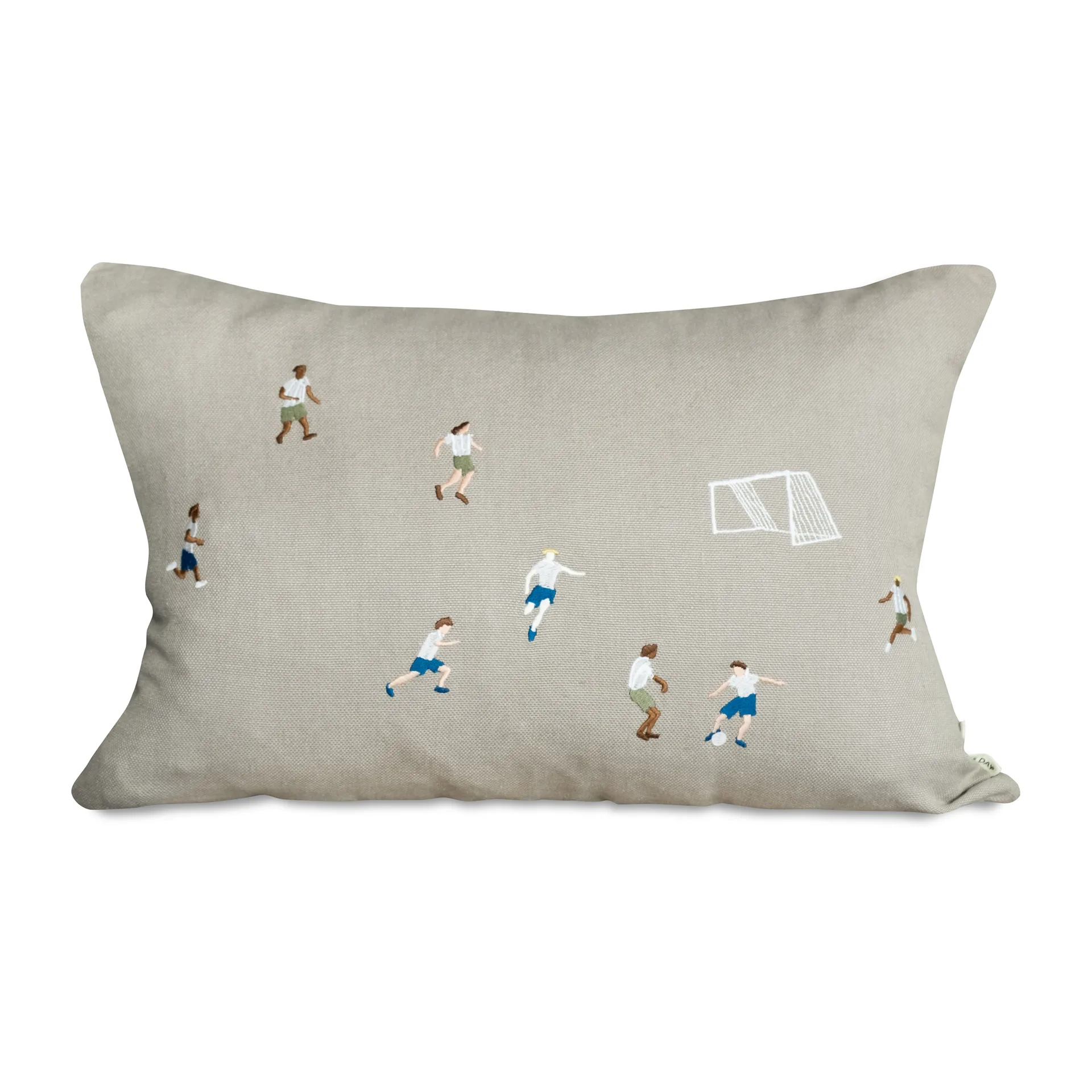 Soccer フットボール ピローケース 58x38 cm, Mix-nature Fine Little Day | ファインリトルデイ