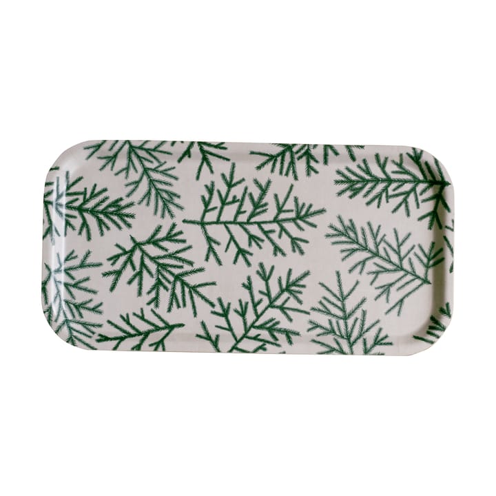 Spruce ツリートレイ 22x43 cm - White-green - Fine Little Day | ファインリトルデイ