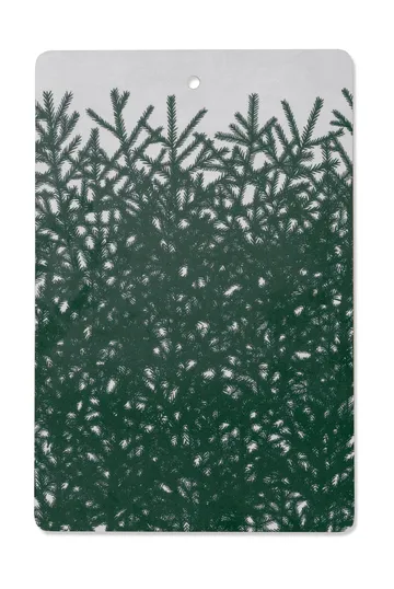 Spruce tree カッティングボード 21x31 cm - White-Green - Fine Little Day | ファインリトルデイ
