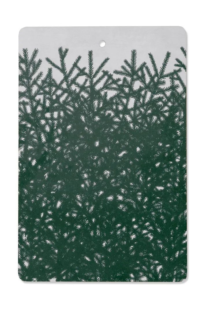 Spruce tree カッティングボード 21x31 cm - White-Green - Fine Little Day | ファインリトルデイ
