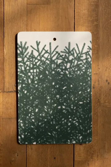 Spruce tree カッティングボード 21x31 cm - White-Green - Fine Little Day | ファインリトルデイ