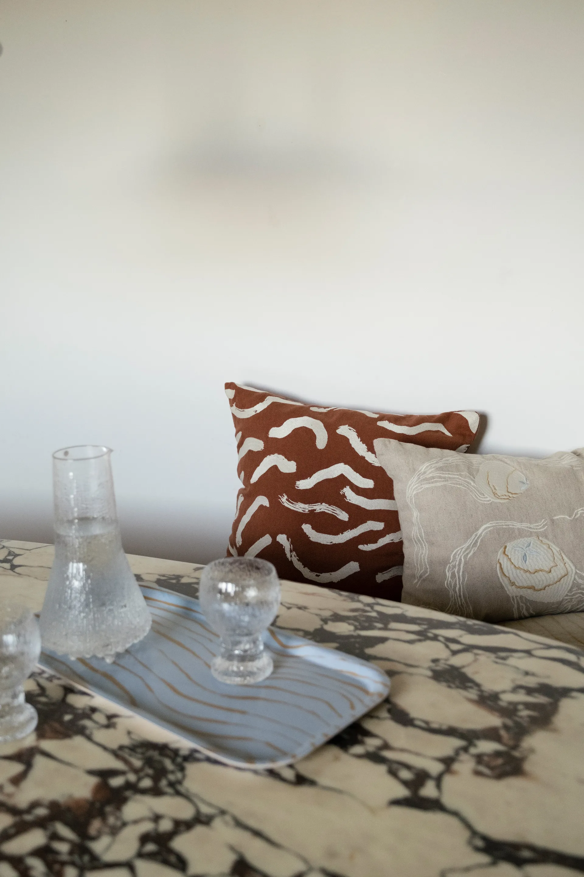 Stim クッションカバー 48x48 cm, Terracotta Fine Little Day | ファインリトルデイ