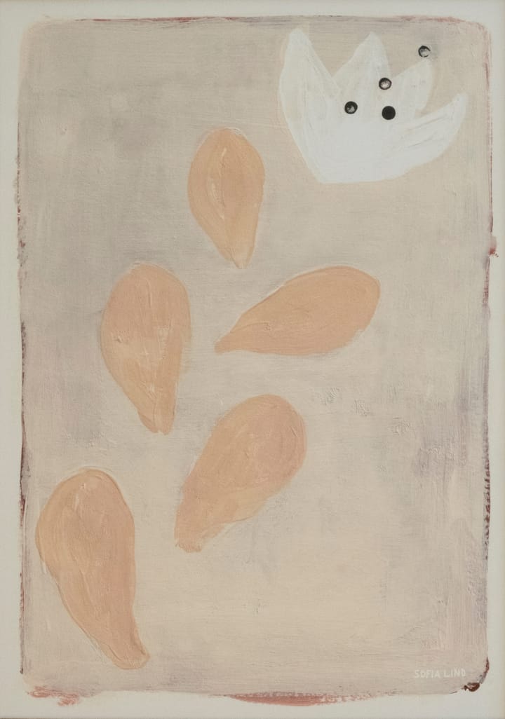 Stone Crop ポスター 50x70 cm - Pink-nude - Fine Little Day | ファインリトルデイ