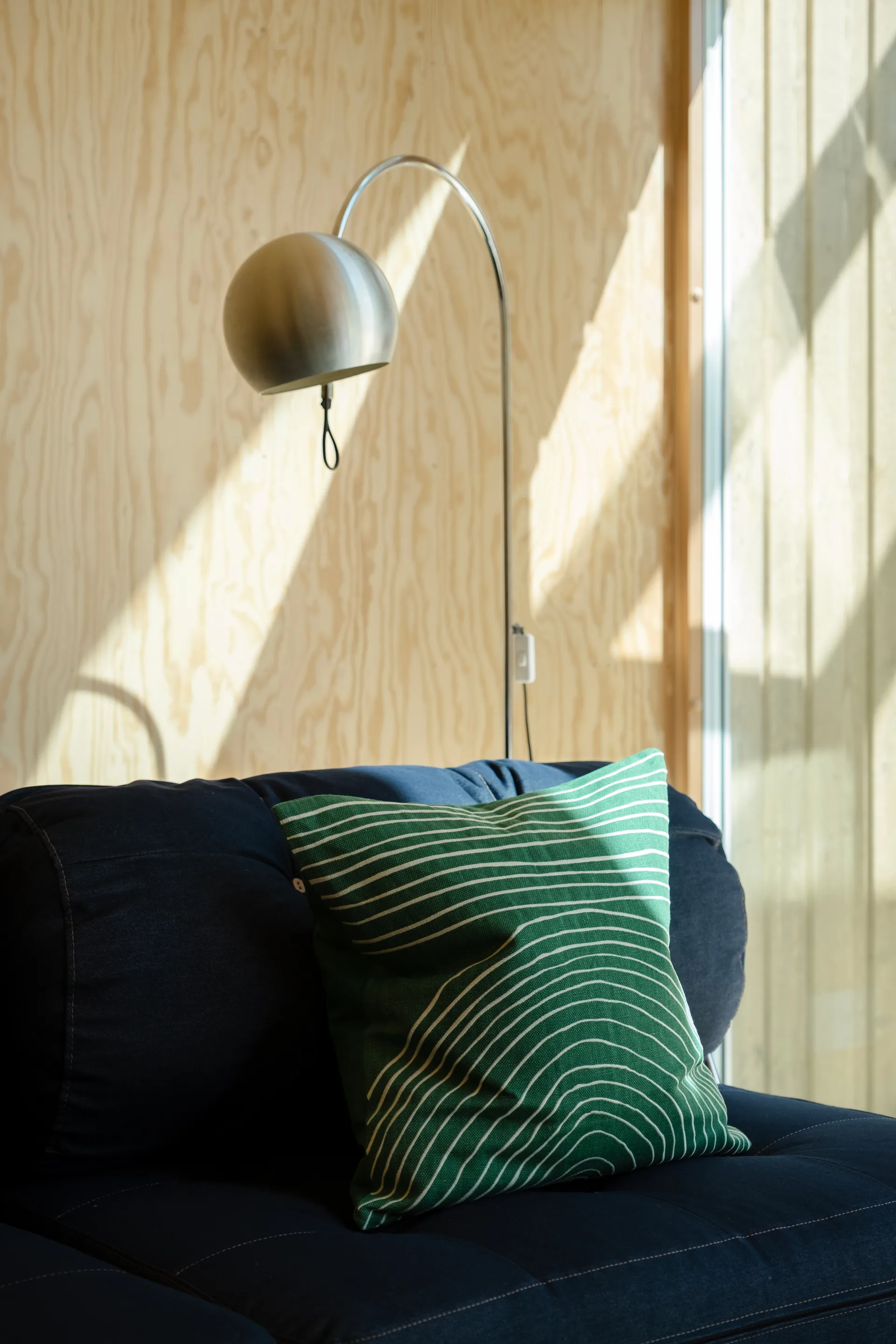 Straw クッションカバー 48x48 cm, Green Fine Little Day | ファインリトルデイ