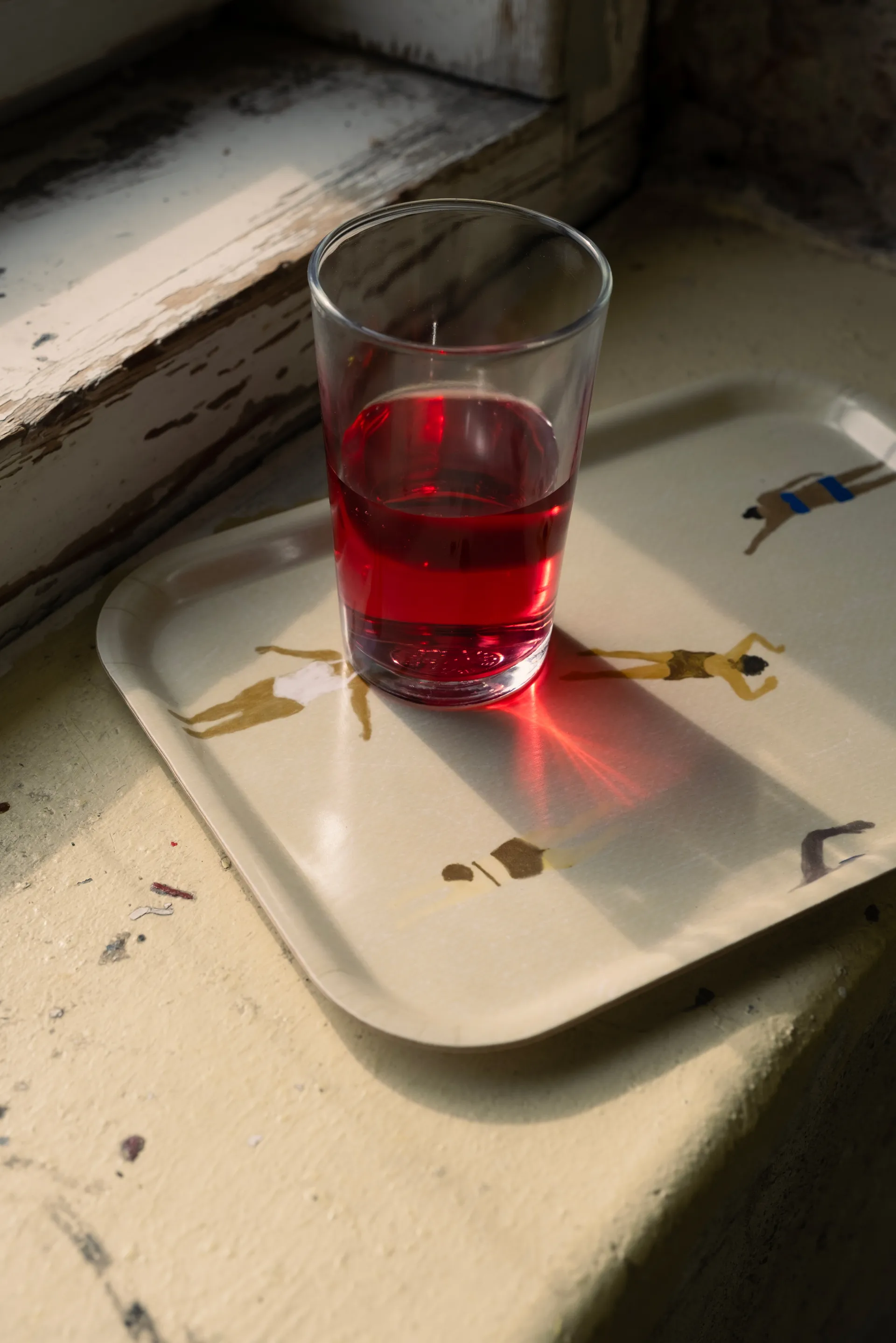 Swimmers トレイ 20x27 cm, Beige Fine Little Day | ファインリトルデイ