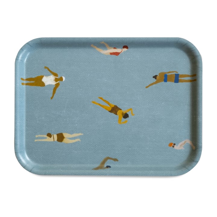 Swimmers トレイ 20x27 cm - Blue - Fine Little Day | ファインリトルデイ