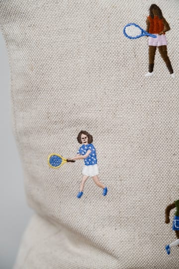 Tennis クッションカバー 48x48cm - Natural - Fine Little Day | ファインリトルデイ