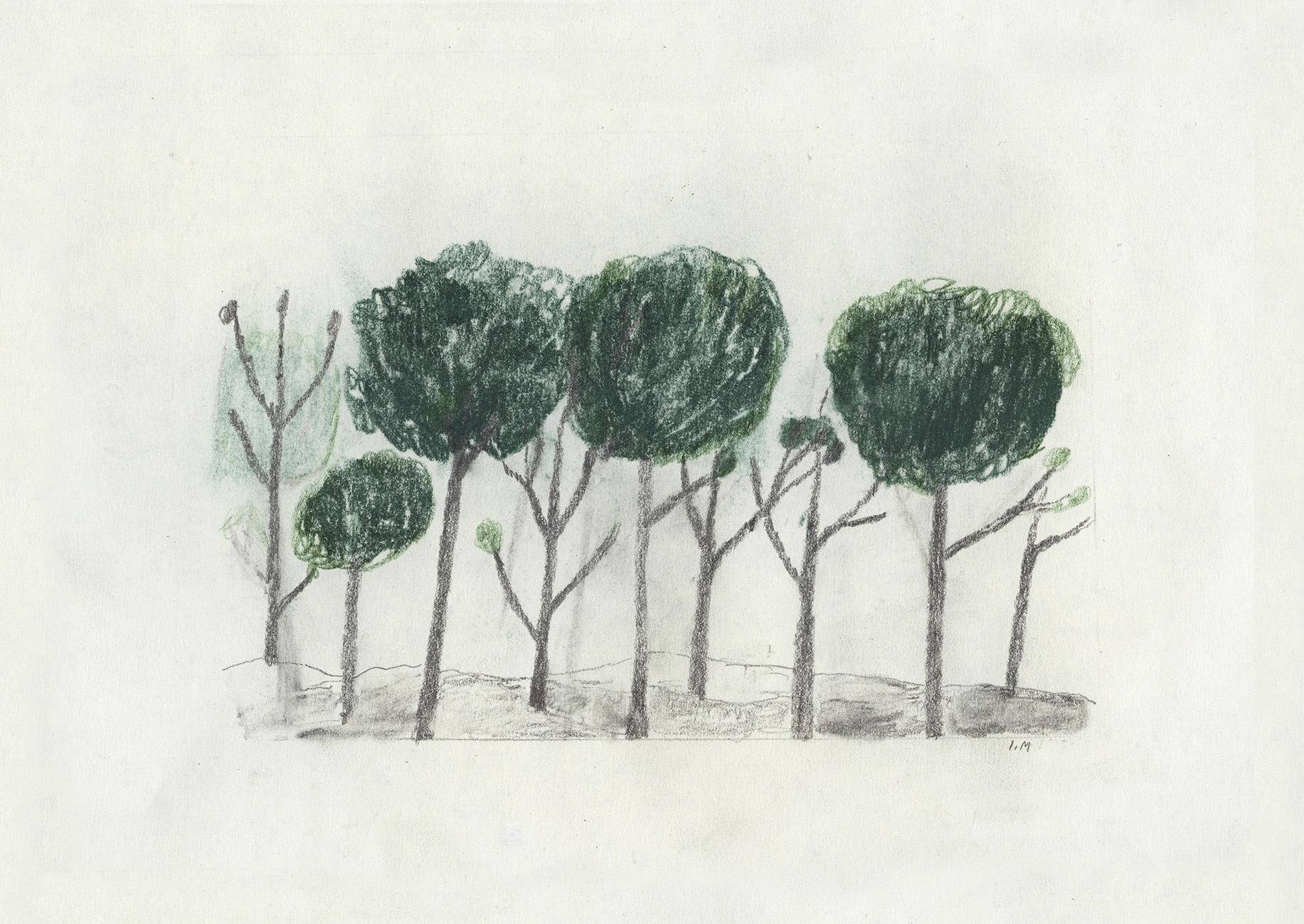 Fine Little Day | ファインリトルデイ からのTrees ポスター