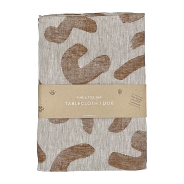 Udon テーブルクロス 147x250 cm - Brown - Fine Little Day | ファインリトルデイ