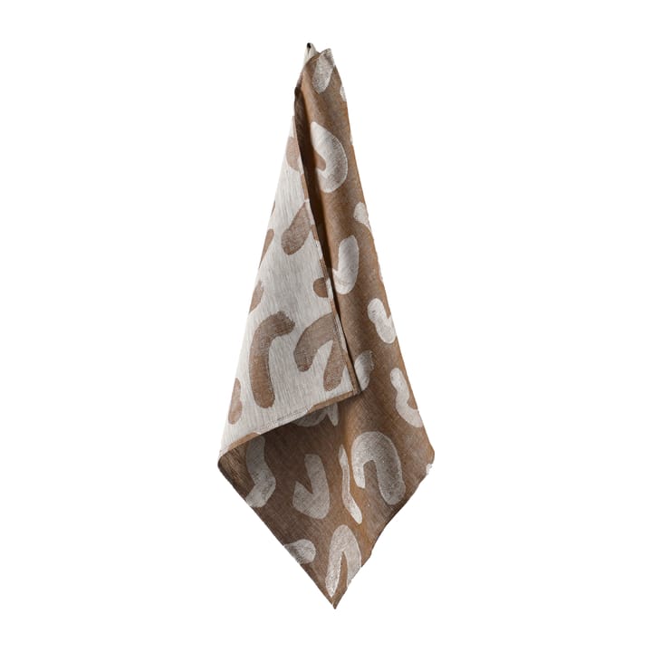 Udon キッチンタオル 58x58 cm, Brown Fine Little Day | ファインリトルデイ
