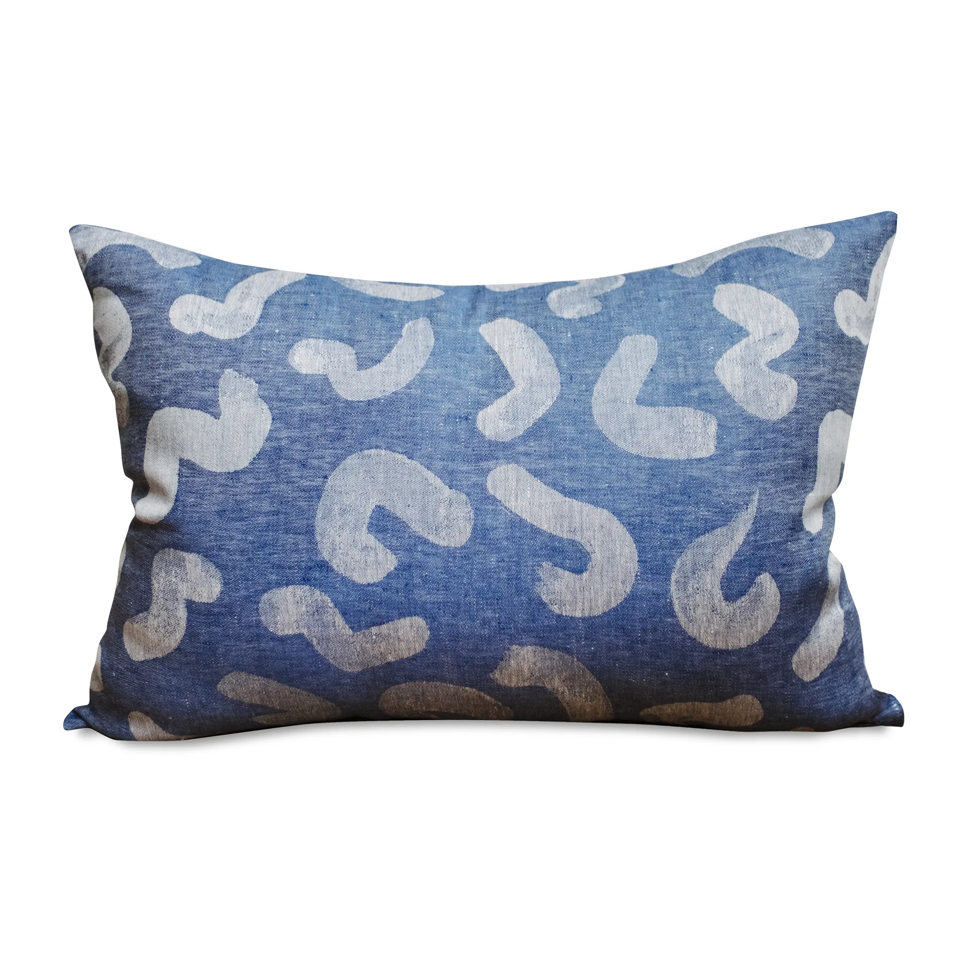 Udon ピローケース 68x48 cm, Blue-white Fine Little Day | ファインリトルデイ