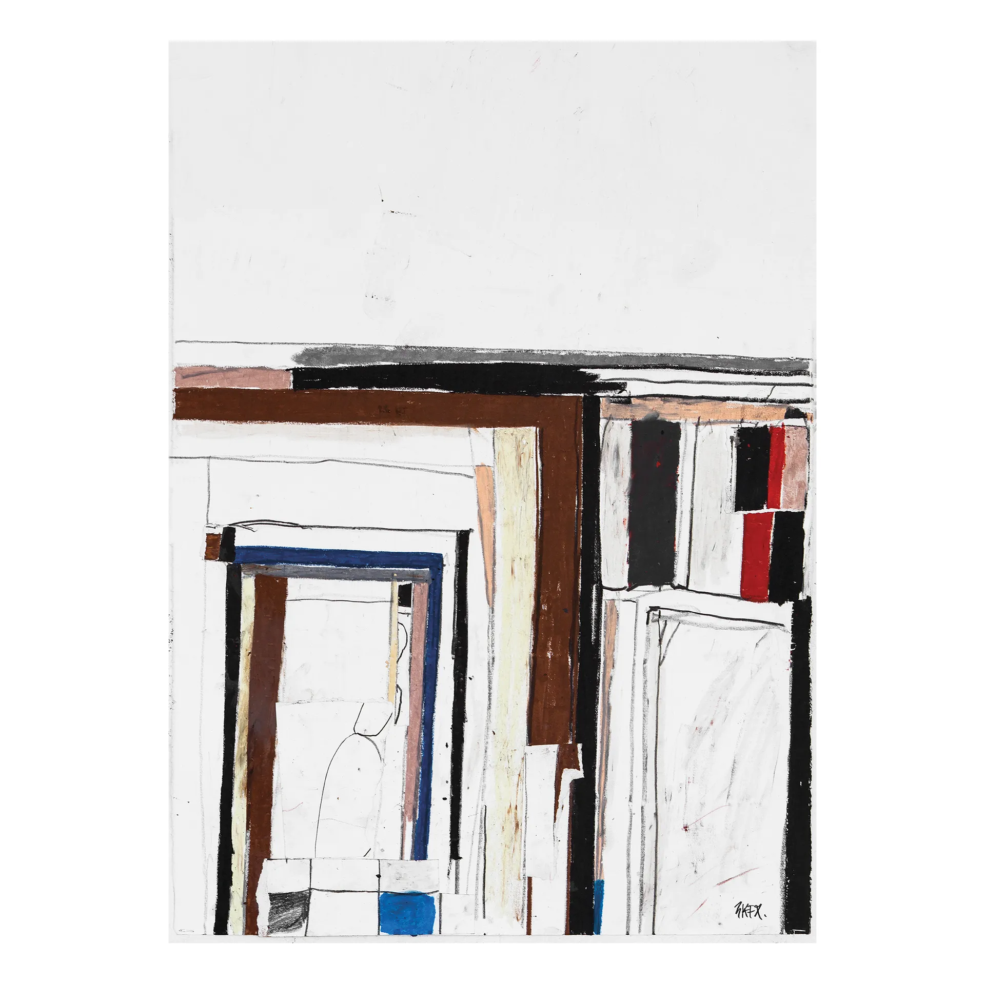 We only got out at night ポスター 50x70 cm, multi Fine Little Day | ファインリトルデイ