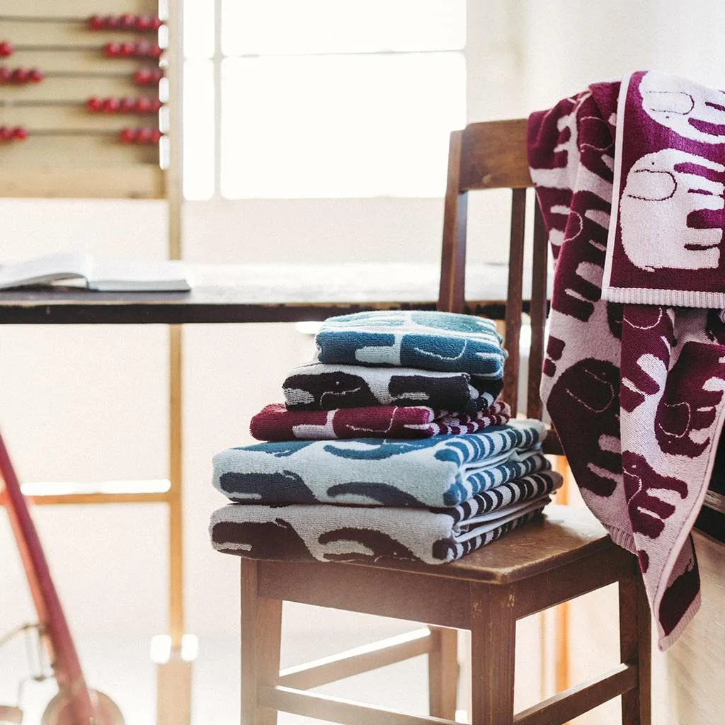 Elefantti hand タオル 50x70 cm, Black-grey Finlayson | フィンレイソン