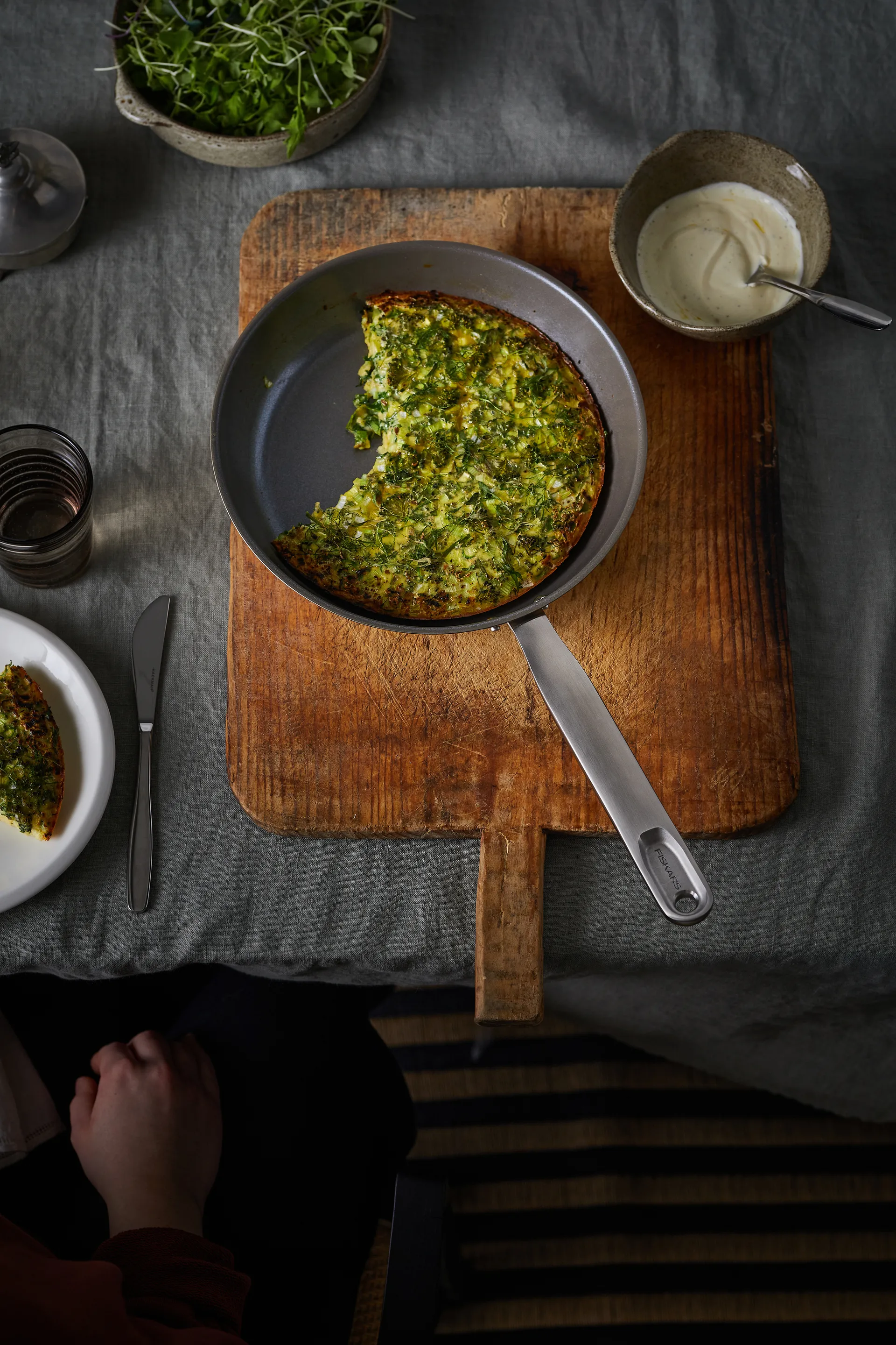 オール スチール フライパン, Ø24 cm Fiskars | フィスカース