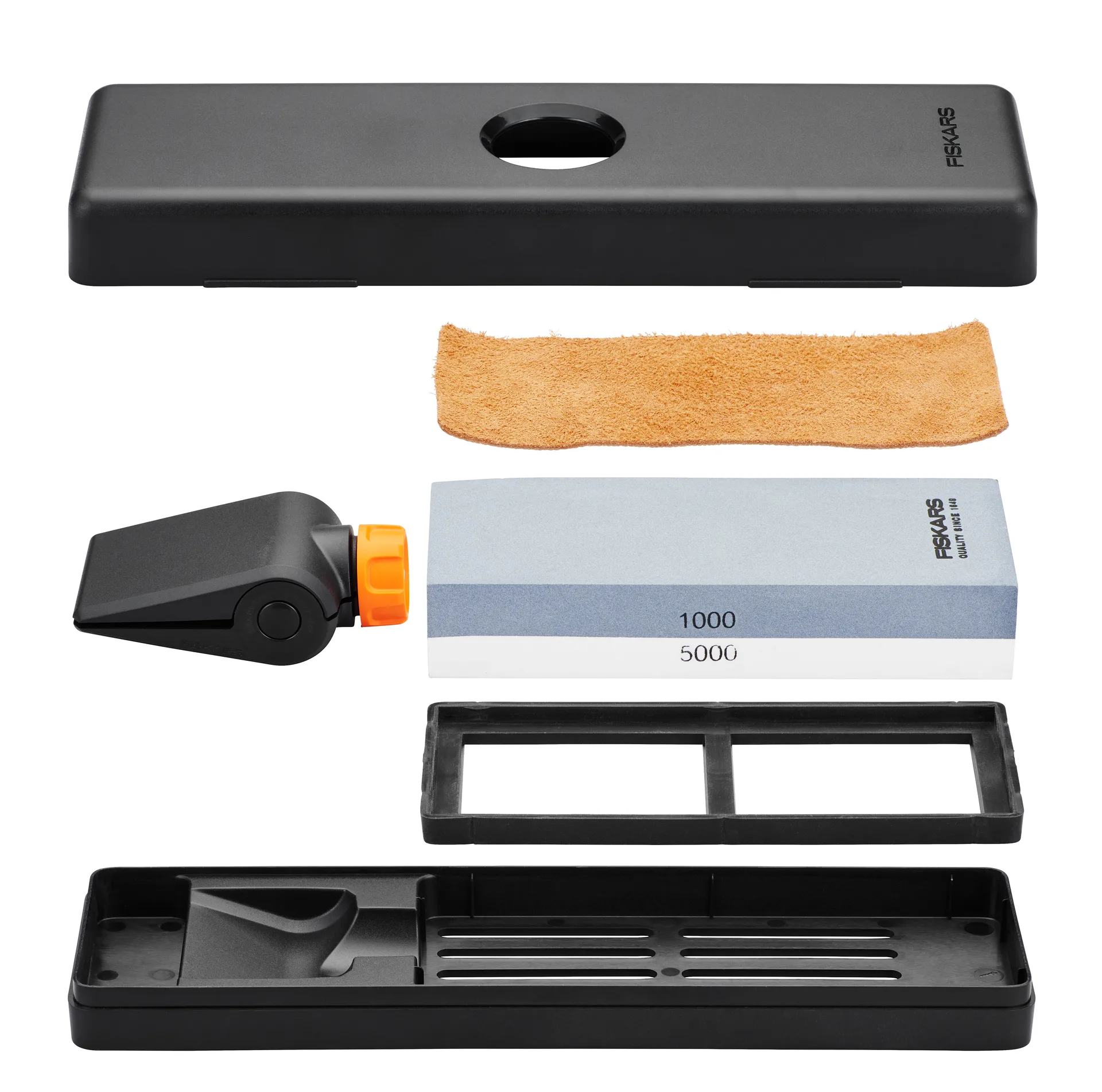 Fiskars ナイフシャープナー セット, Black-orange Fiskars | フィスカース