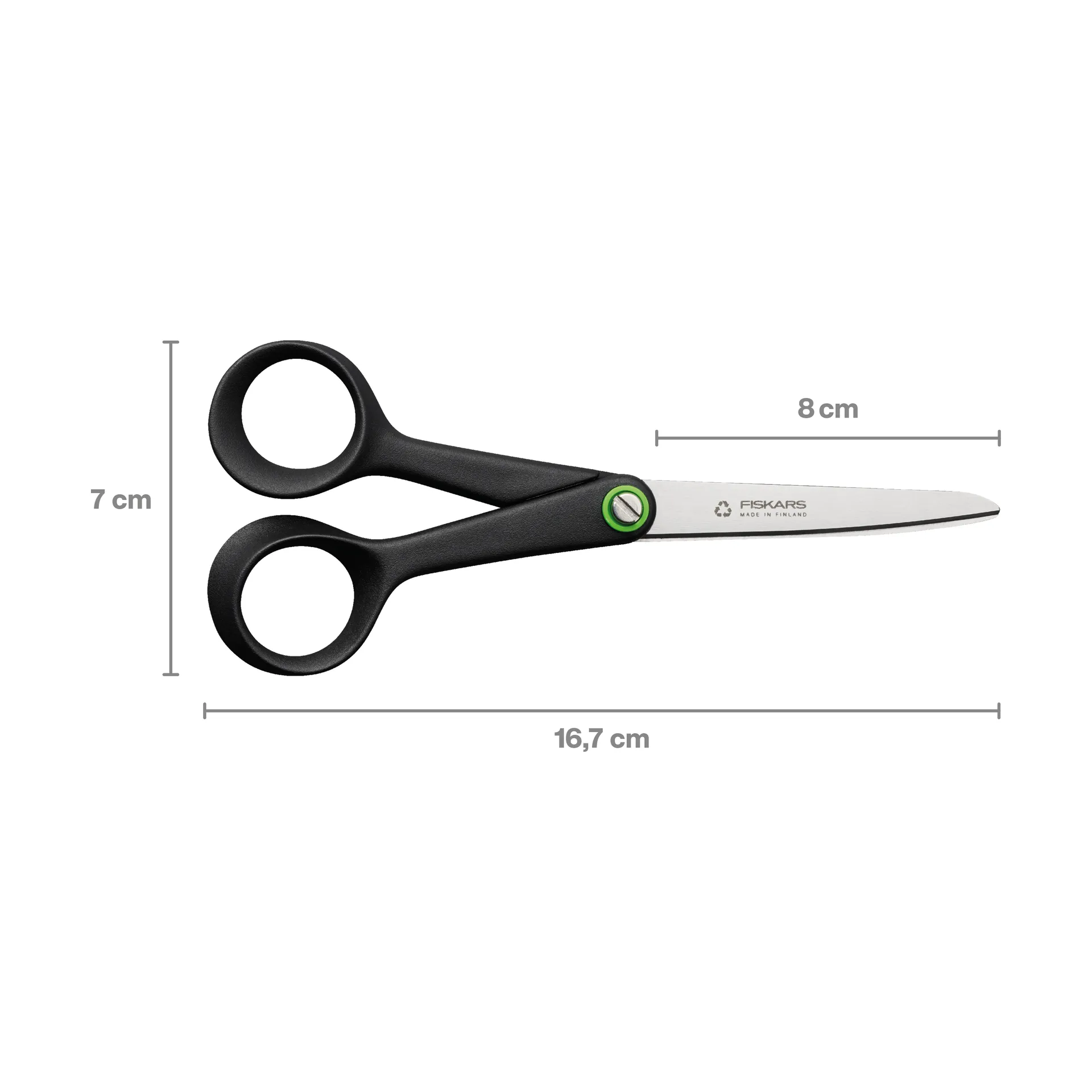 Functional Form ユニバーサルハサミ 17 cm, Black Fiskars | フィスカース