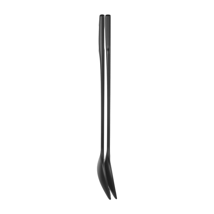Functional Form サラダカトラリー 2個セット, Black Fiskars | フィスカース