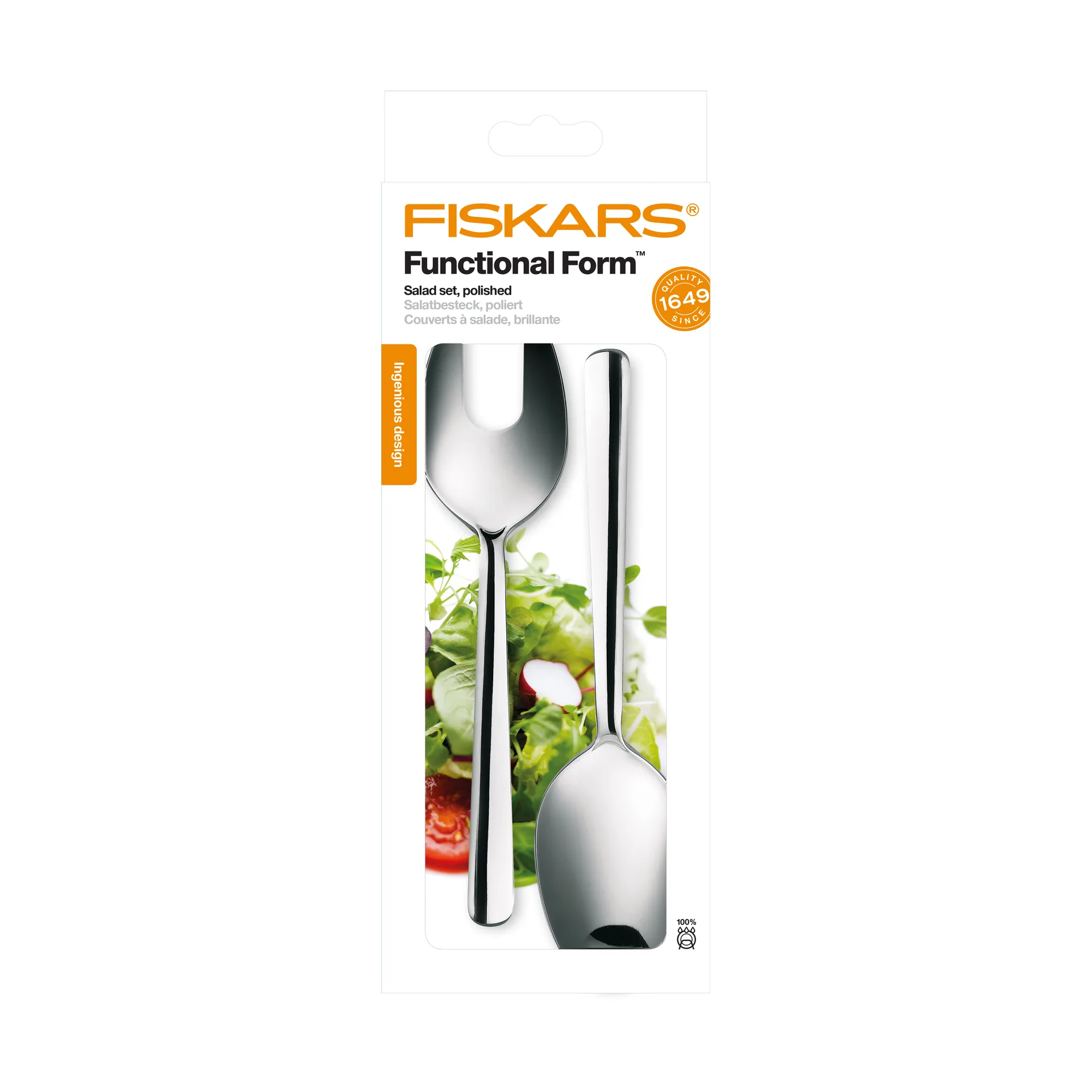 Functional Form サラダサーバー 2ピース, Blank Fiskars | フィスカース