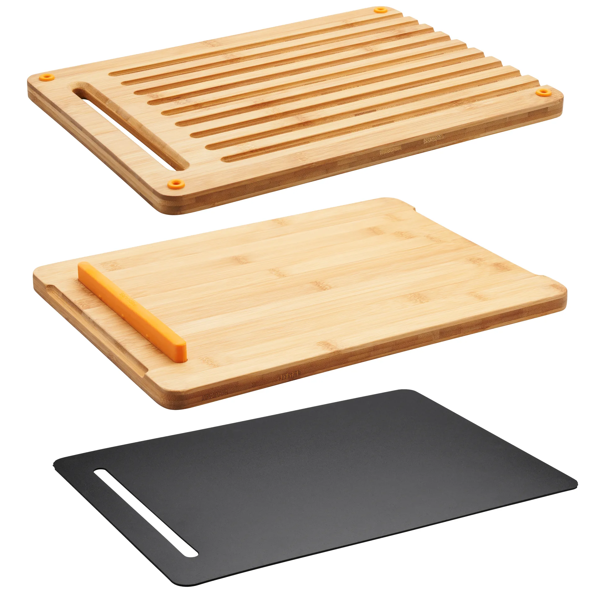 Functional Form カッティングボード 3点セット, bamboo-plastic Fiskars | フィスカース