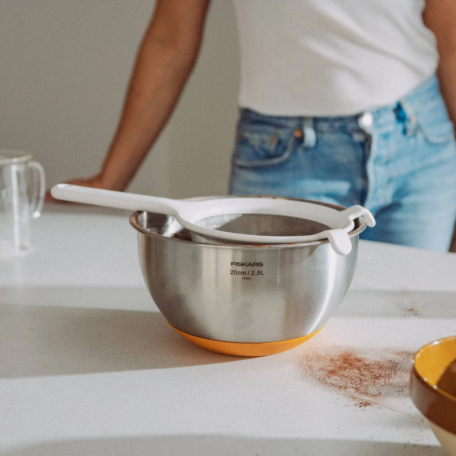 Functional Form ざる, Stainless steel Fiskars | フィスカース