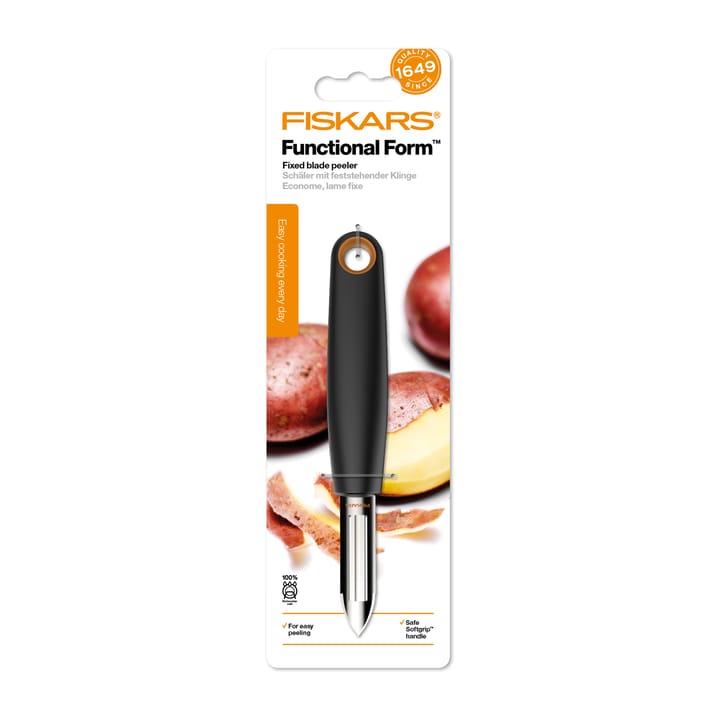 Functional Form ポテトピーラー stuck single, Black Fiskars | フィスカース