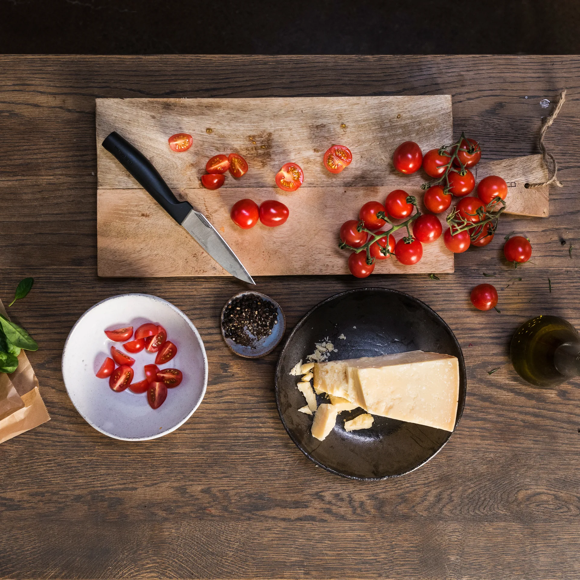 Hard Edge ベジタブル ナイフ 11 cm, stainless steel Fiskars | フィスカース