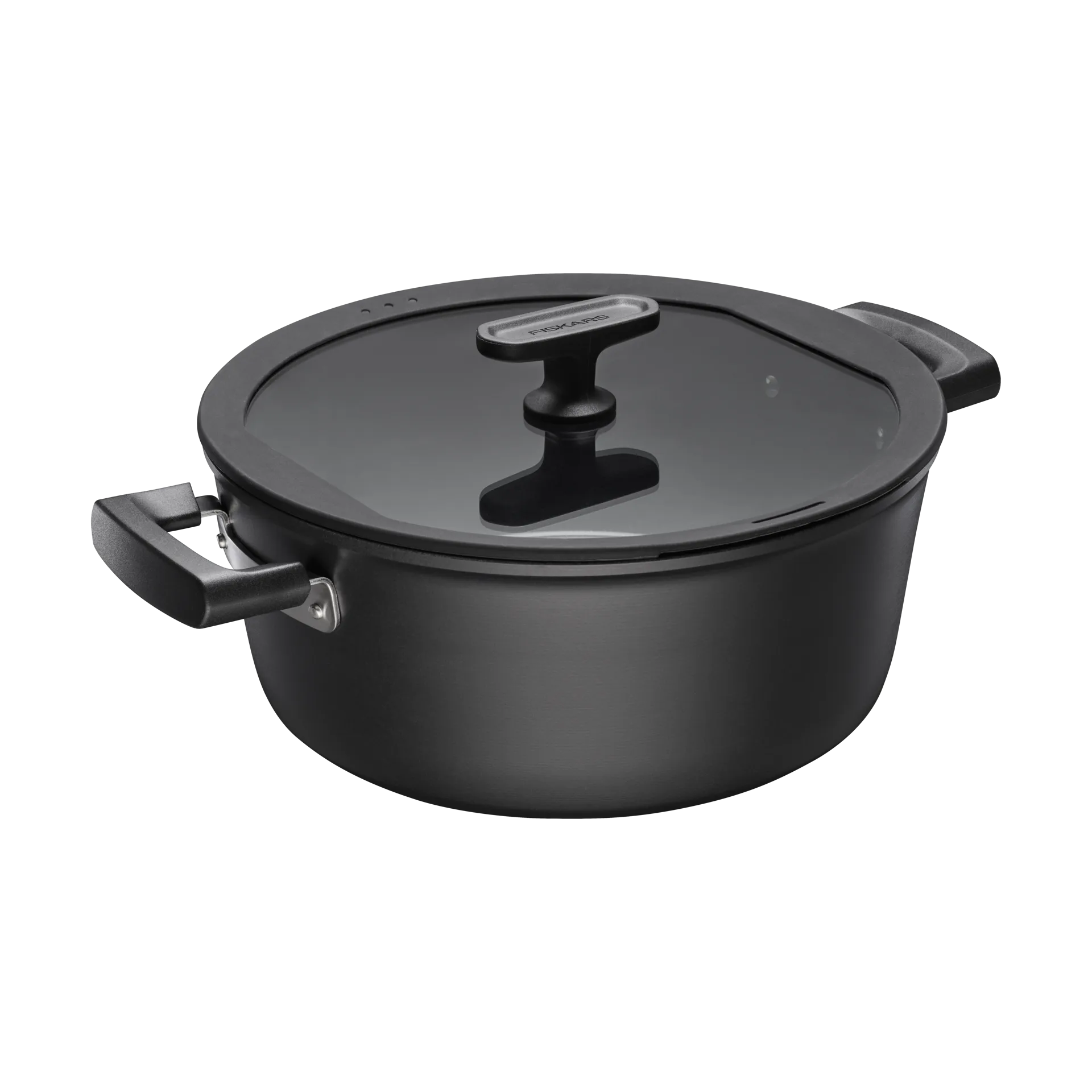 Hard Face 蓋付き鍋 Ceratec Superior, 5 L Fiskars | フィスカース