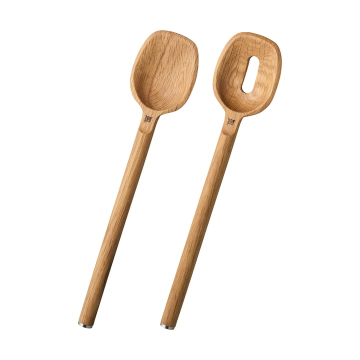 Norden スプーン 2パック, Oak-stainless steel Fiskars | フィスカース