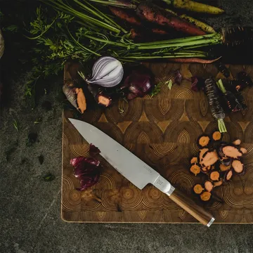 Norden シェフナイフ + 野菜用ナイフ ナイフセット 2点 - Stainless steel-birch - Fiskars | フィスカース