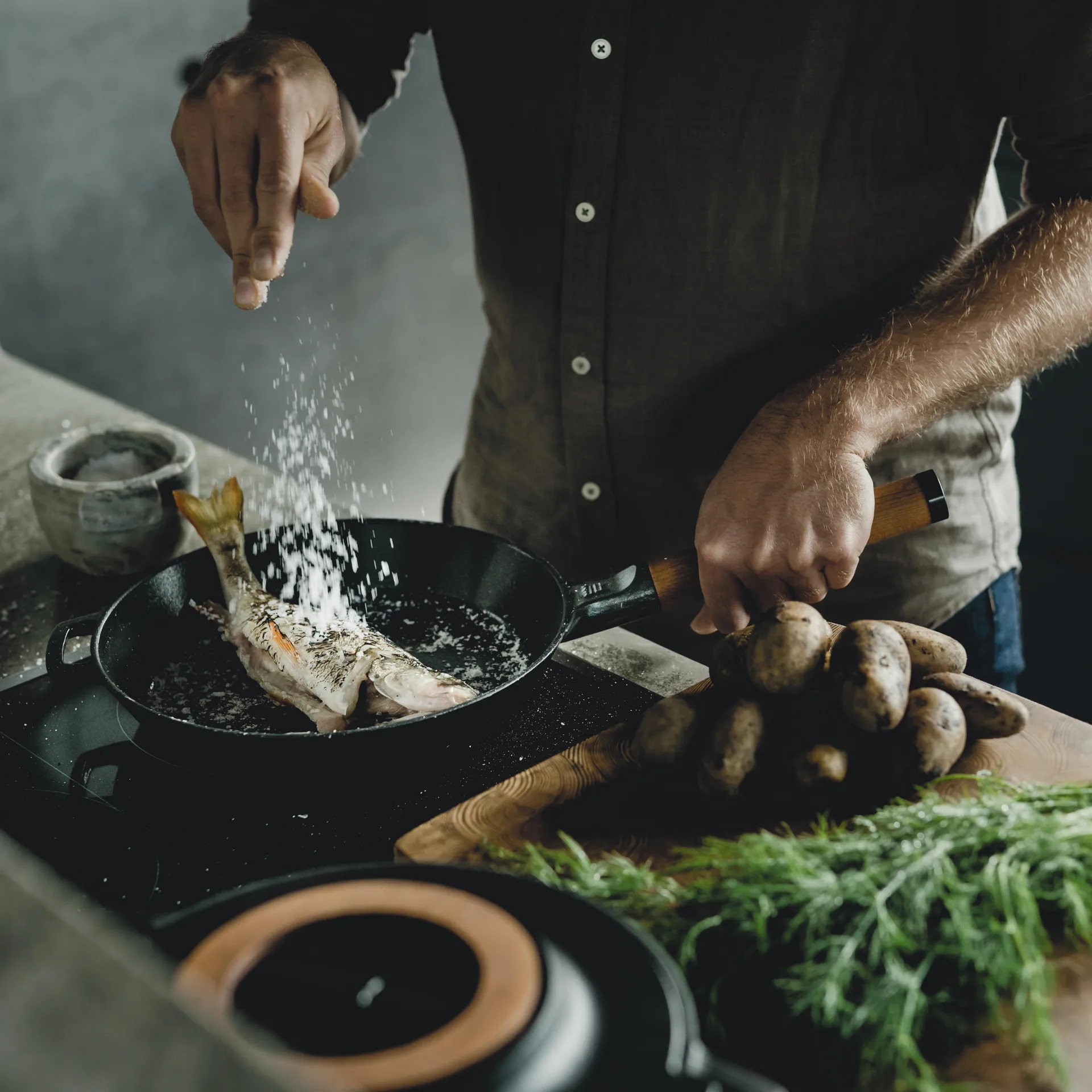 Norden フライパン 鋳鉄, 26 cm Fiskars | フィスカース