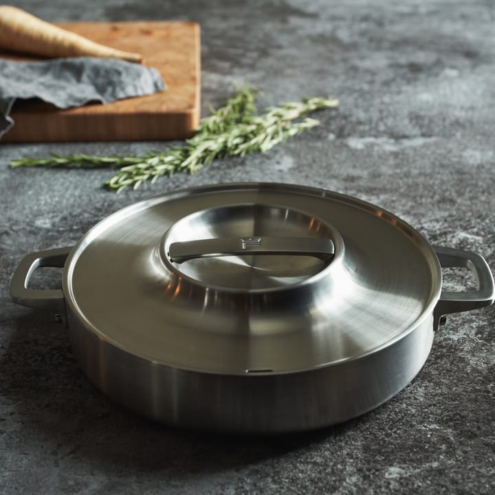 Norden キャセロール ディッシュ ステンレススチール 蓋付き 28 cm, 28 cm Fiskars | フィスカース