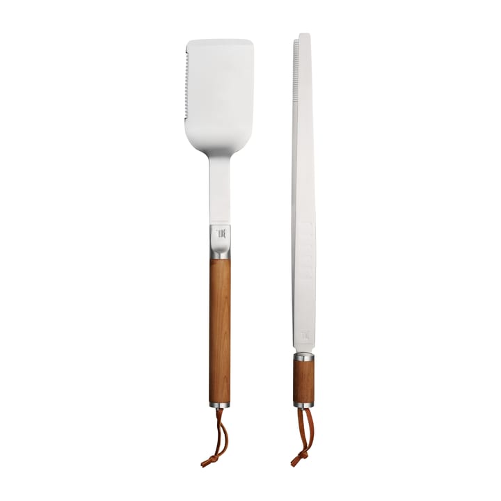 Norden grillverk ファブリック 2 ピース - Stainless steel-birch - Fiskars | フィスカース