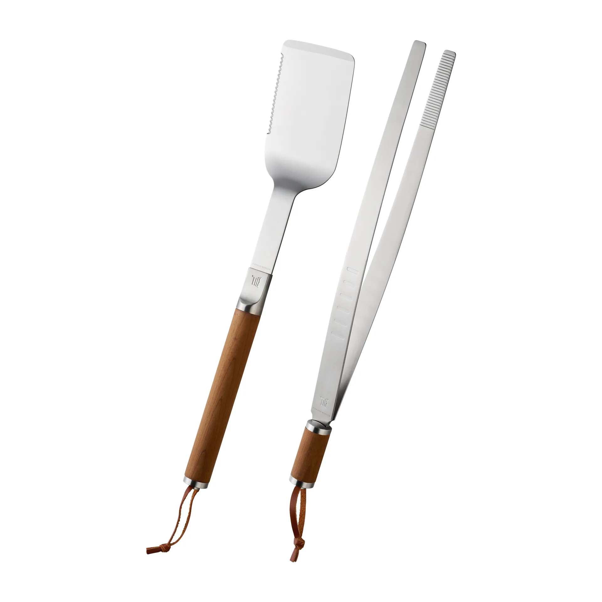 Norden grillverk ファブリック 2 ピース, Stainless steel-birch Fiskars | フィスカース