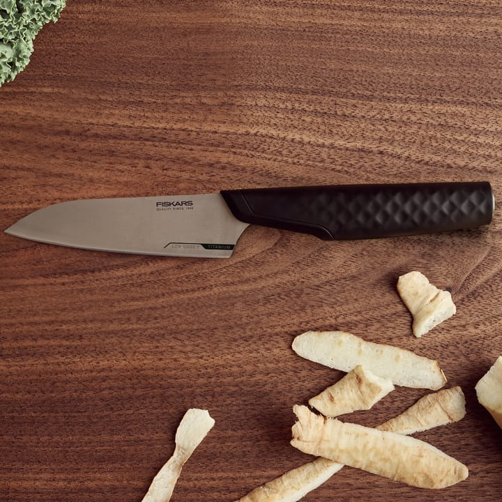 Titanium ベジタブル ナイフ 10 cm, Black Fiskars | フィスカース