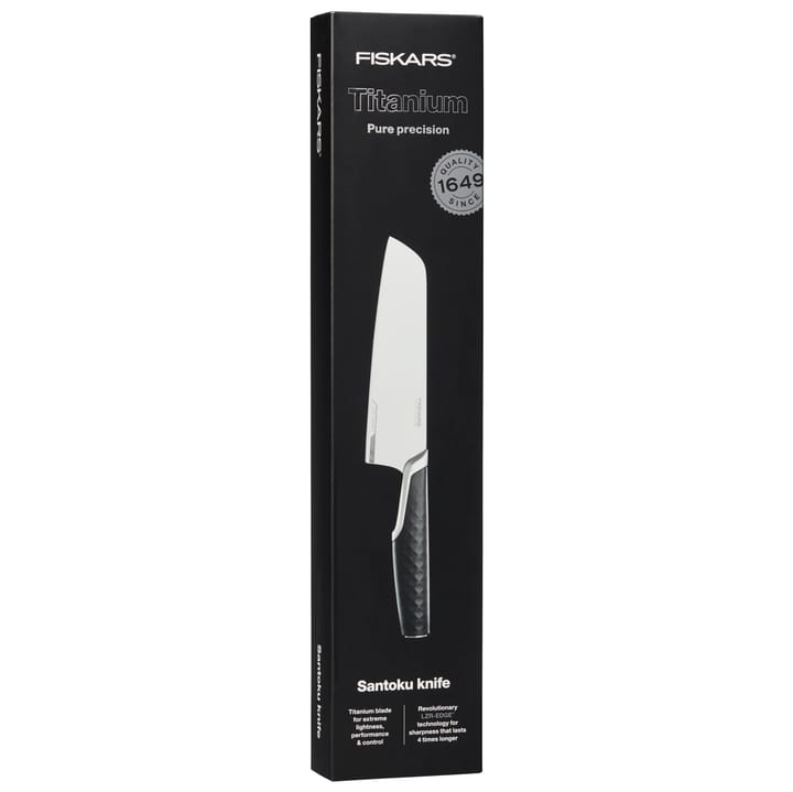 Titanium 三徳 ナイフ 16 cm, Black Fiskars | フィスカース