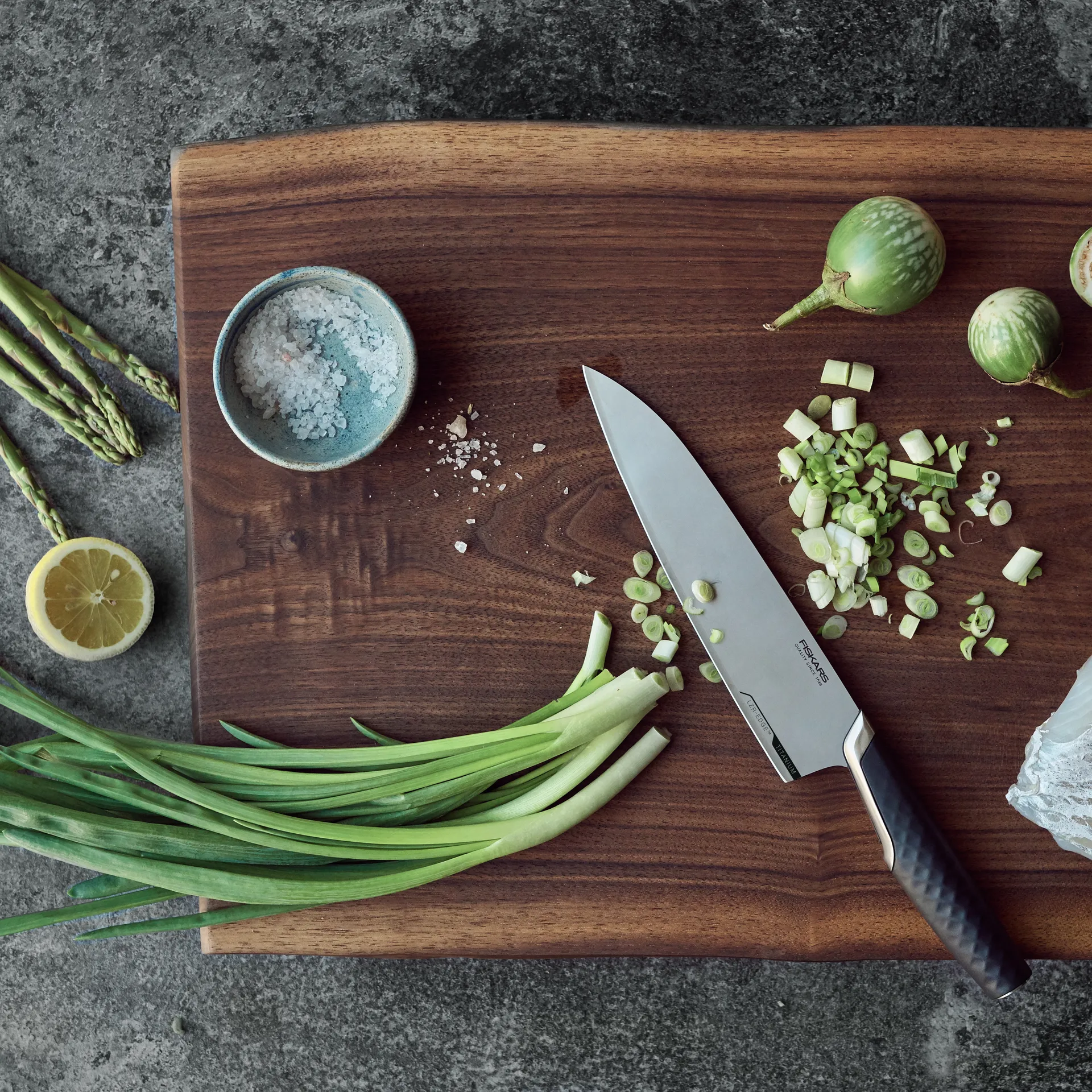 Titanium ナイフ 20 cm, Black Fiskars | フィスカース