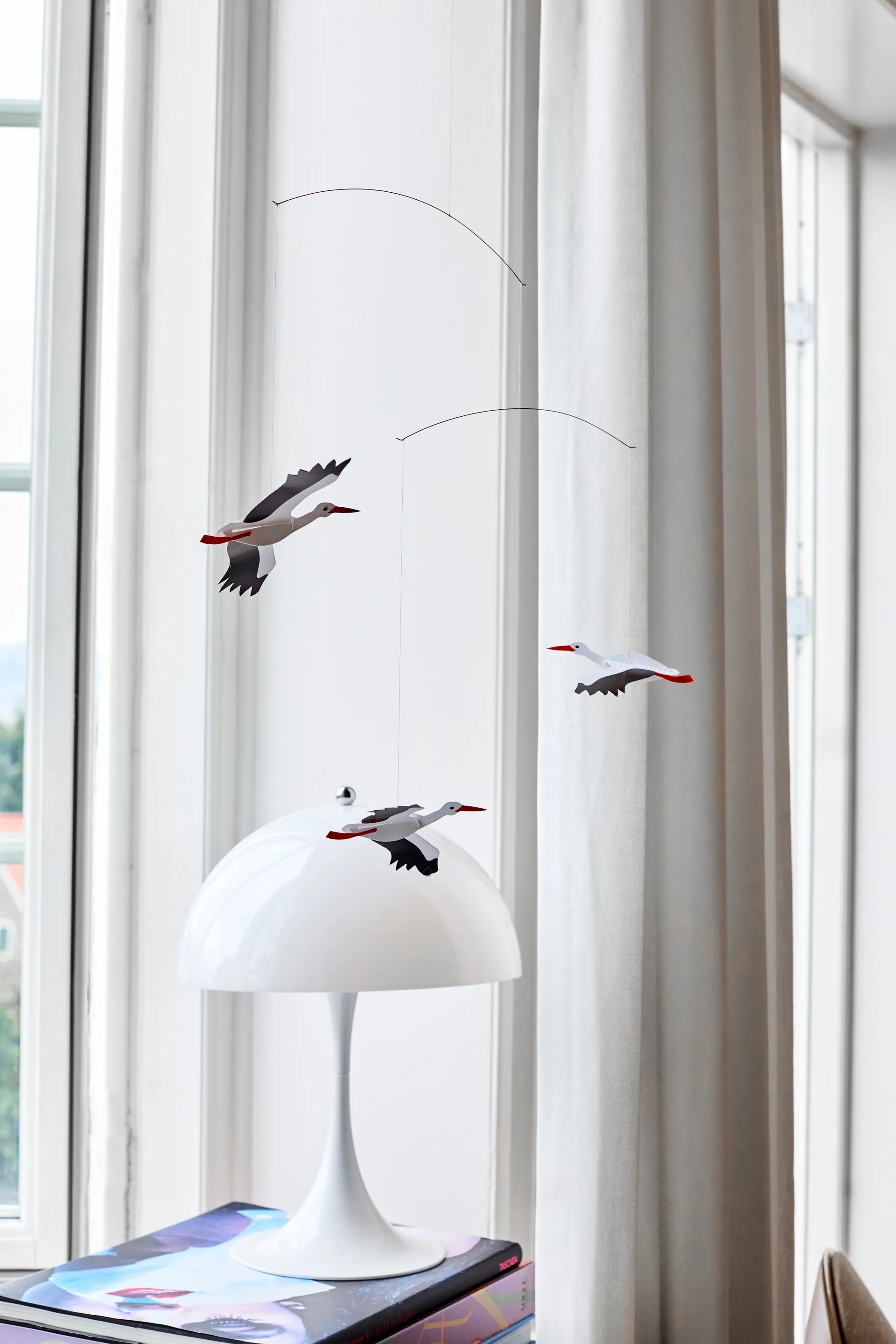 Lucky storks モビール, multi Flensted Mobiles | フレンステッドモビール