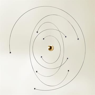 Niels Bohr Atom Model モビール - multi - Flensted Mobiles | フレンステッドモビール