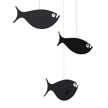 Shoal of fish モビール - black - Flensted Mobiles | フレンステッドモビール