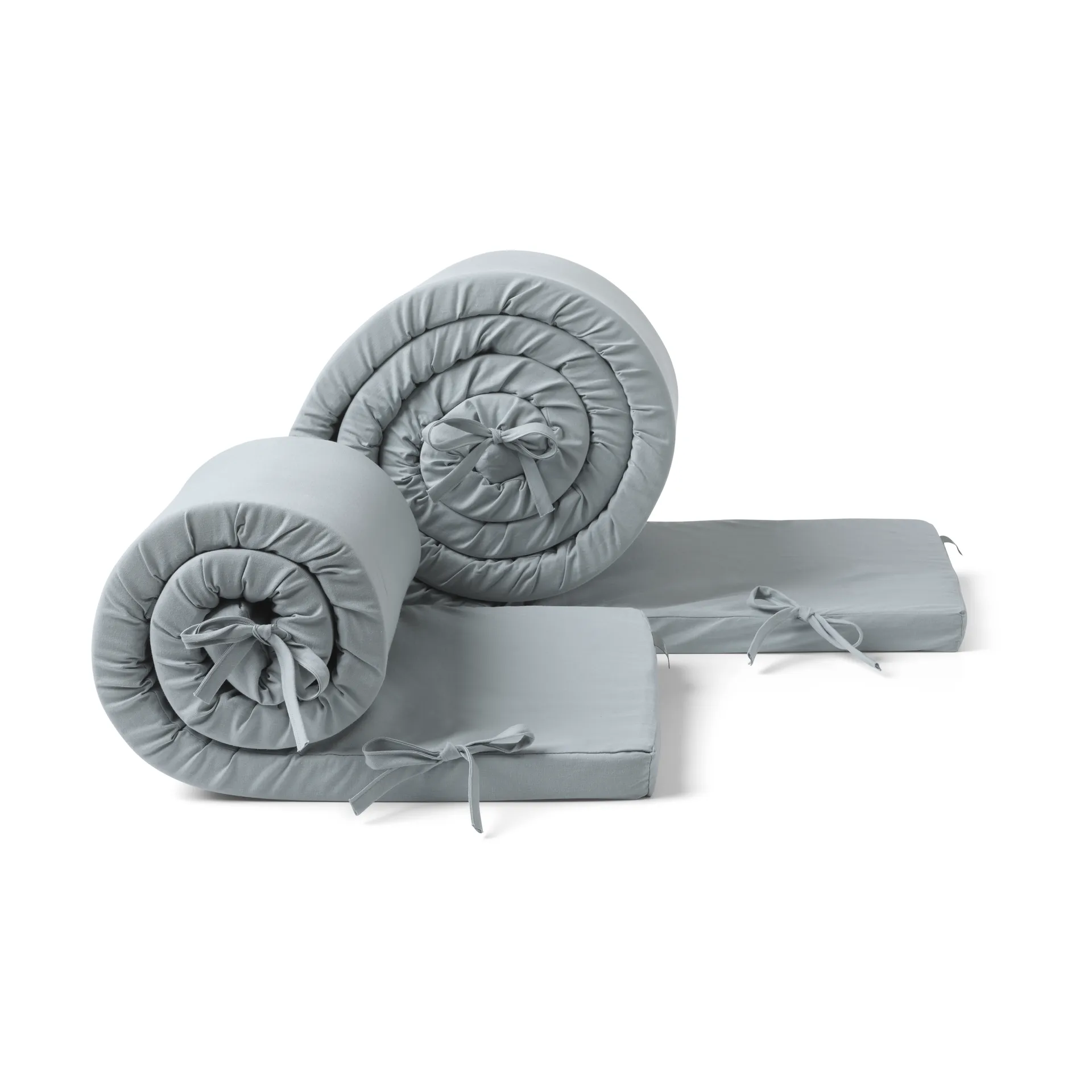 Dawn ベビーベッド ガード 2.5x30x372 cm, Blue FLEXA