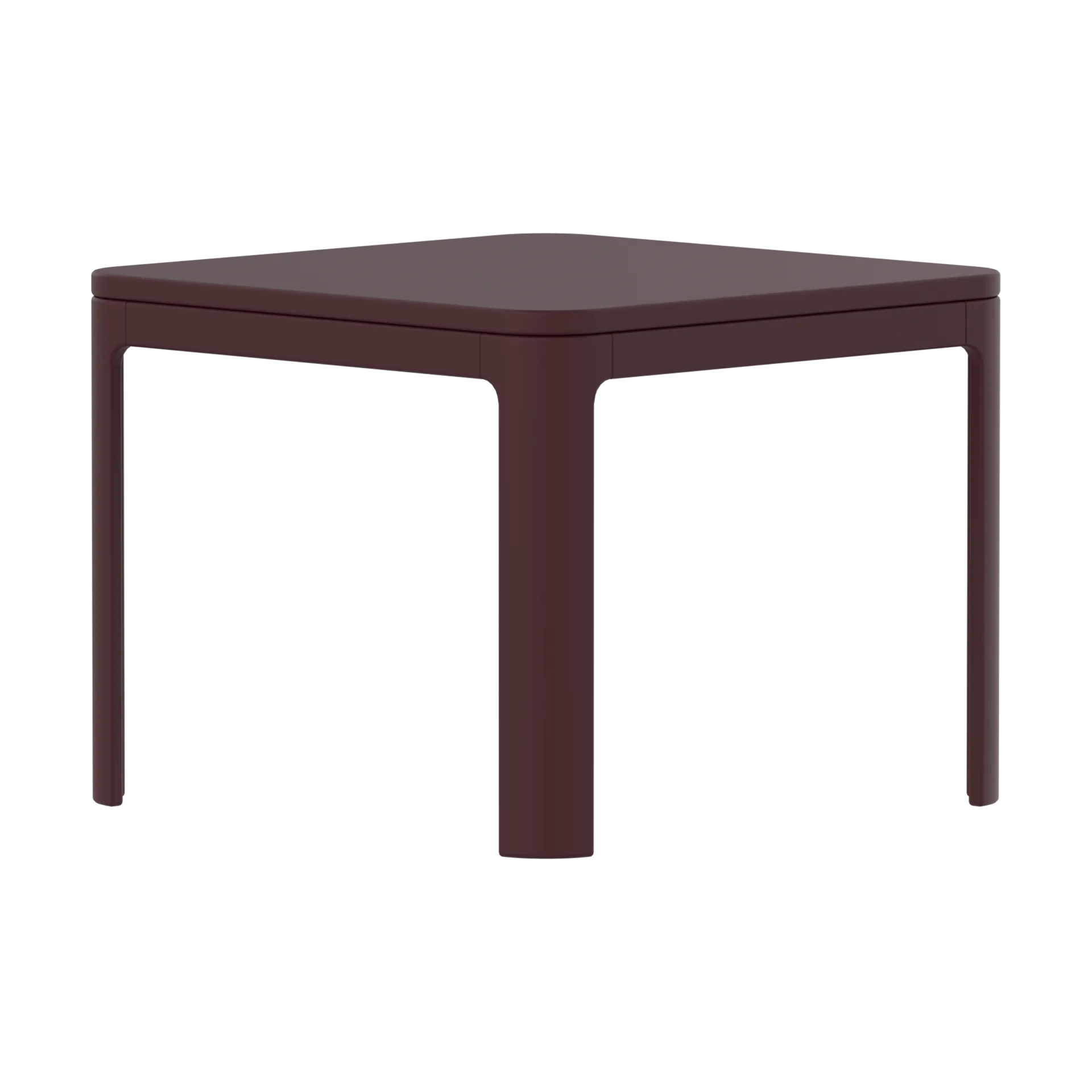 Nova テーブル 47x60x60 cm, Pomegranate Plywood FLEXA