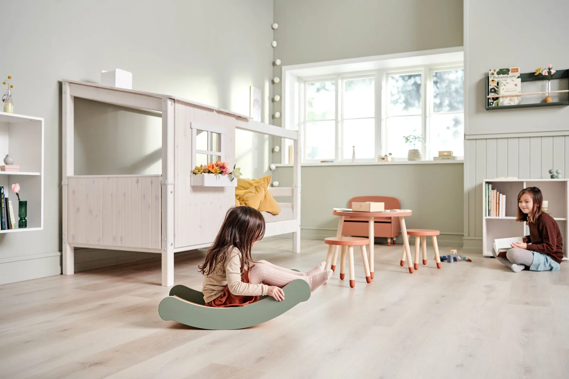 Play バランスボード 32x69 cm, Green FLEXA