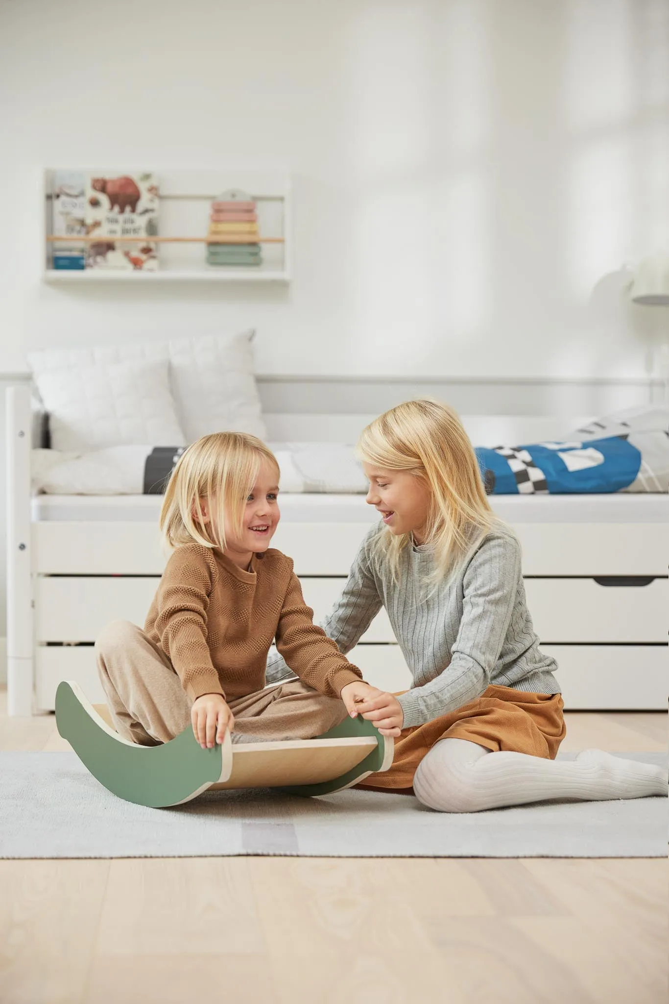 Play バランスボード 32x69 cm, Green FLEXA