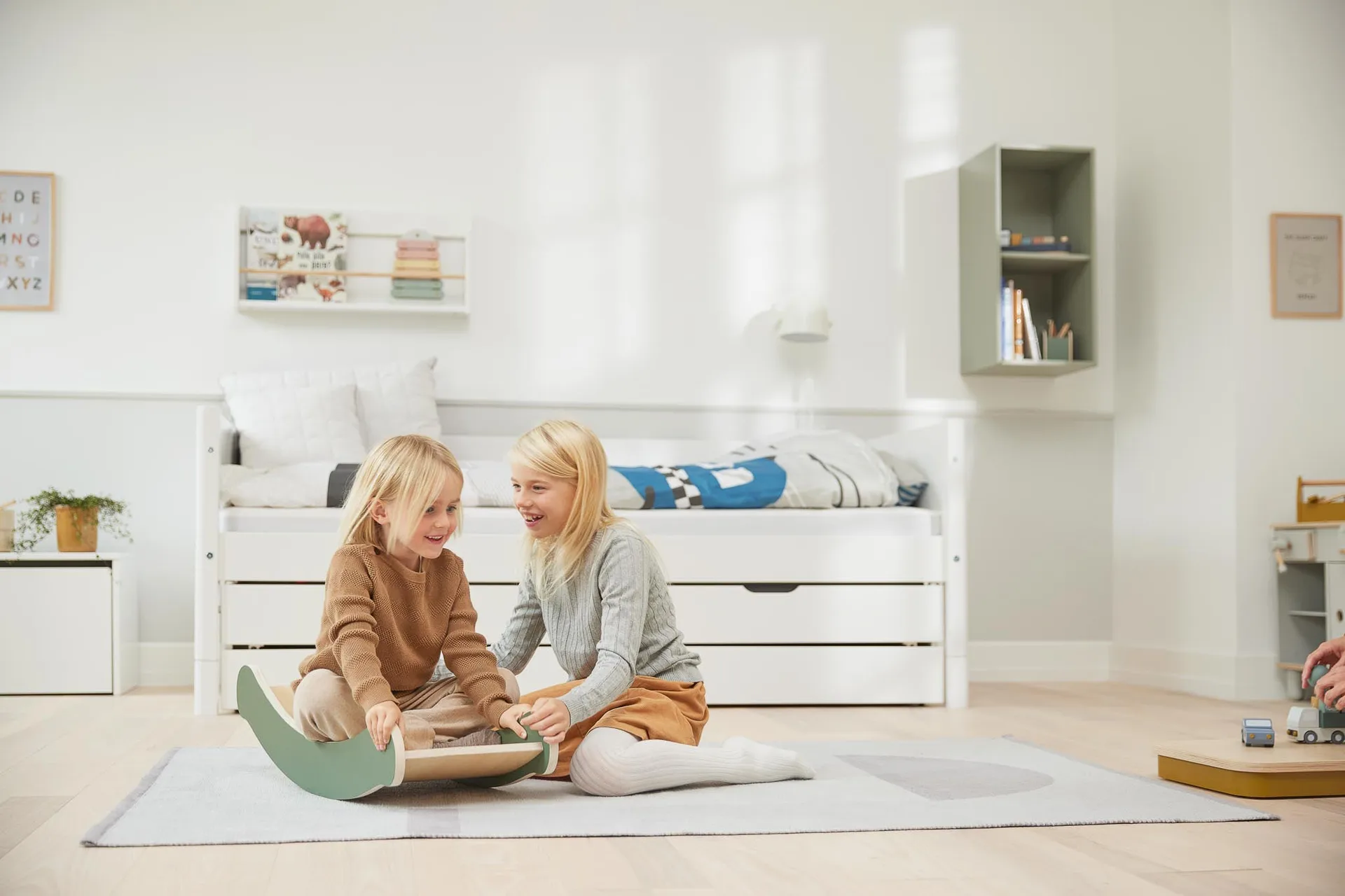 Play バランスボード 32x69 cm, Green FLEXA