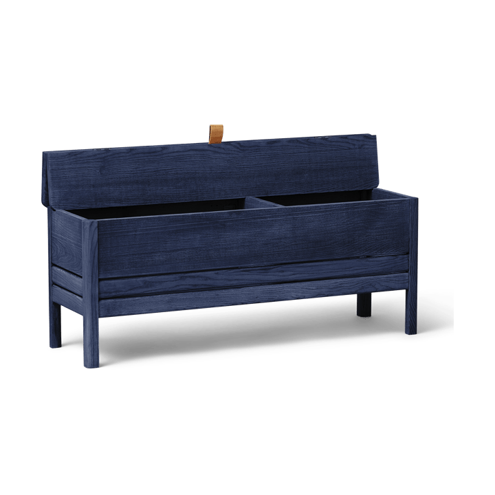 A Line 収納ベンチ 111 cm, Indigo Blue Special Edition Form & Refine